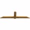 Ekena Millwork Eugene Rough Sawn Timber Gable Bracket, Western Red Cedar, 84"W x 24"H x 2"D x 6"F, 7/12 Pitch GBW084X24X0206EUG00RWR - alternate 4